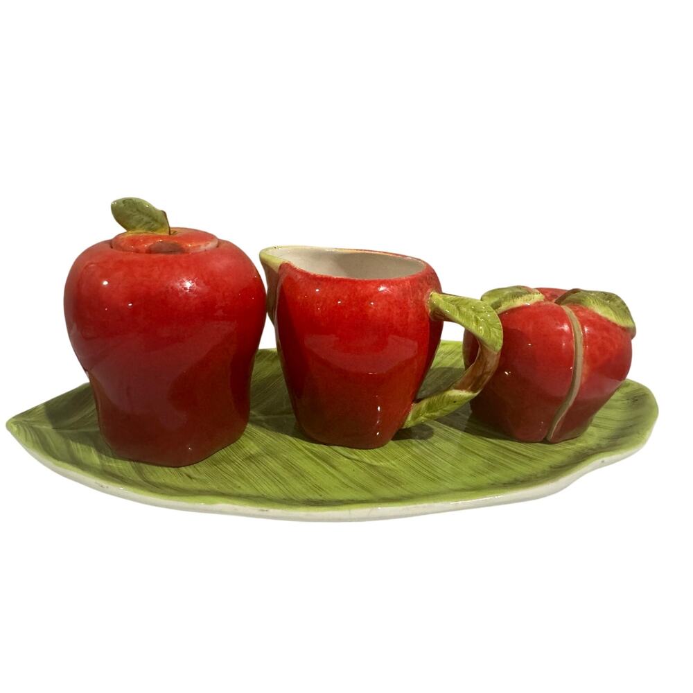 Cracker Barrel Vintage Apple Serving Set